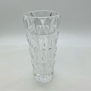 Vintage Fostoria Heavy Lead Crystal 5” Bud Vase Discontinued Pattern
